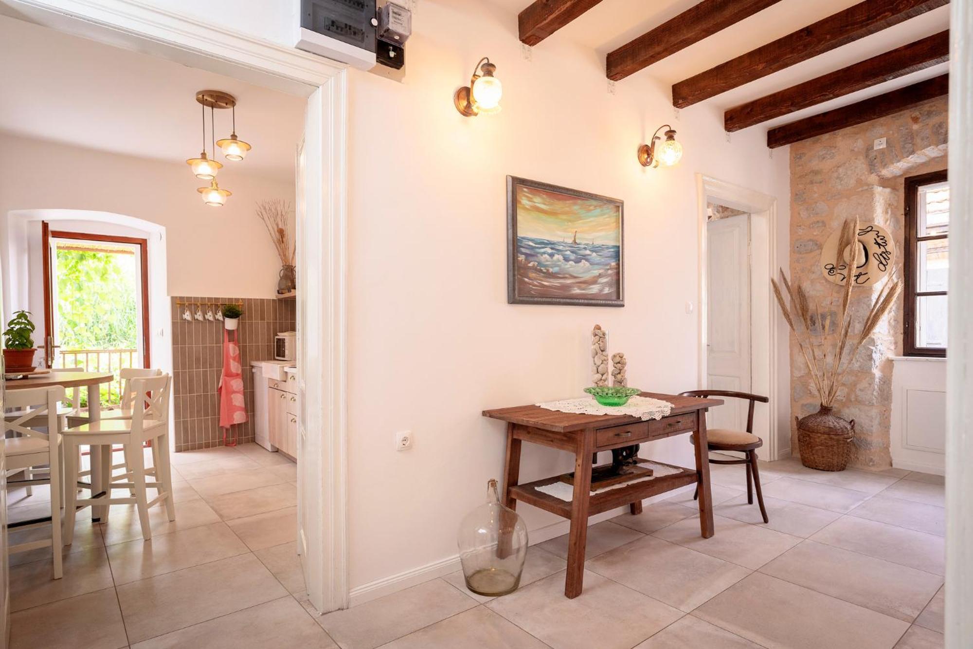 Holiday Home Skala With Hot Tub & Kala With Terrace Pitve Exterior foto